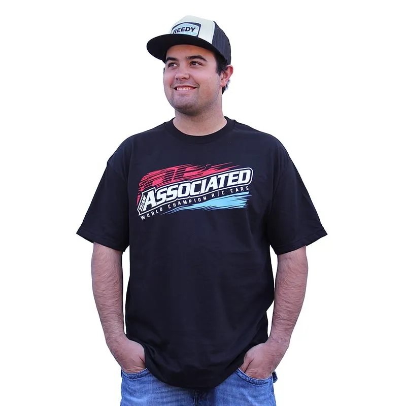 Team Associated Worlds T-shirt svart, X-large
