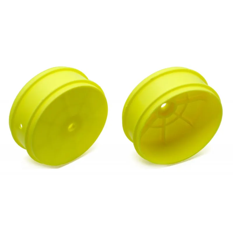 Fälg 61mm 4WD fram buggy, hex, gul