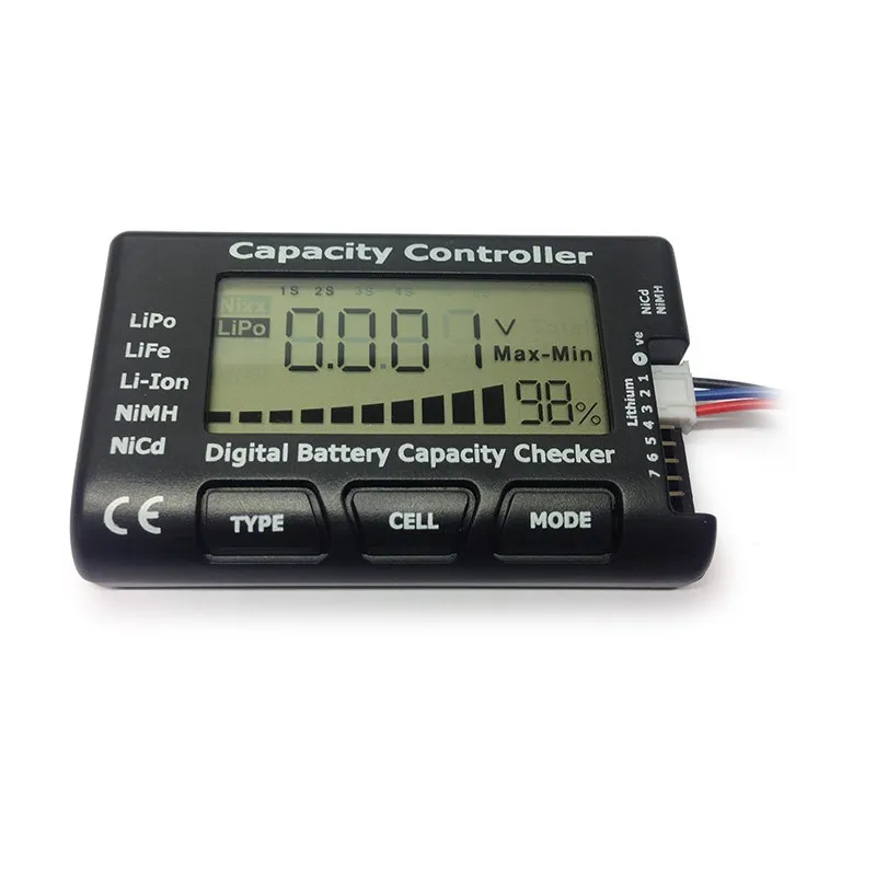 Intellitec Batteri Tester, LiPo, LiFe, NiMH, NiCd