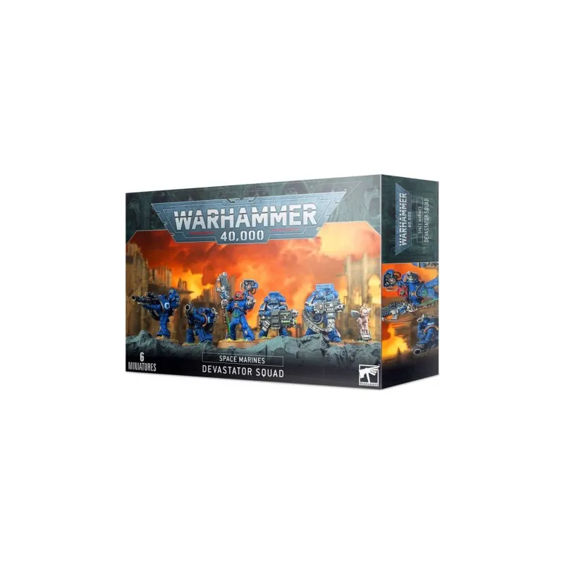SPACE MARINES DEVASTATOR SQUAD