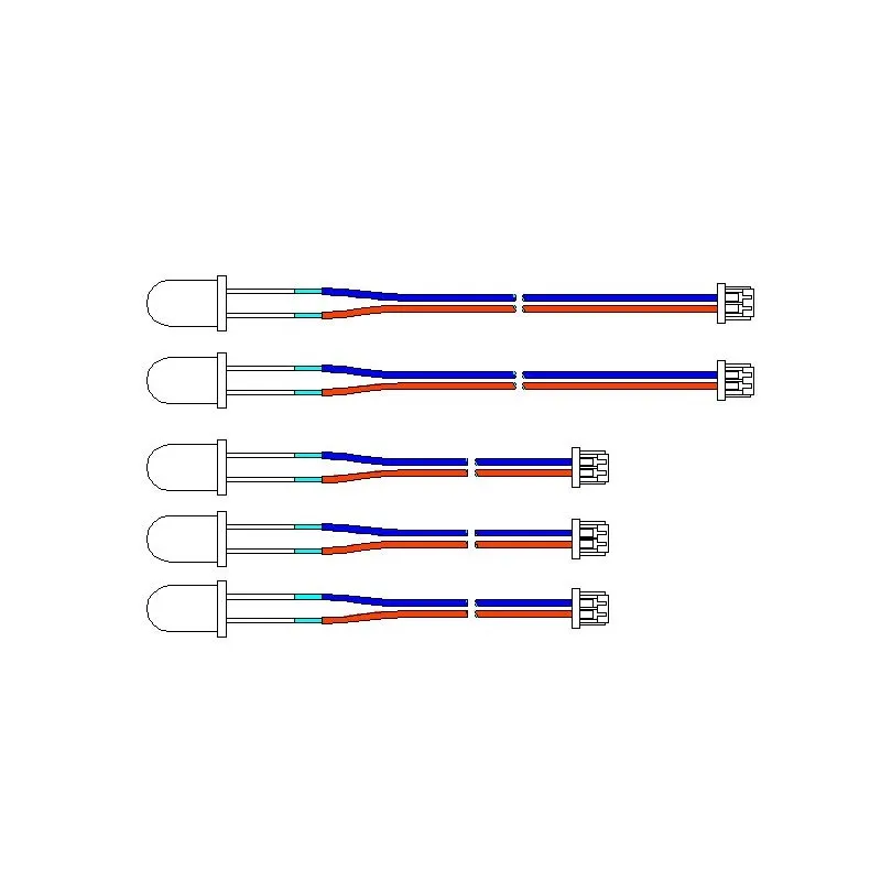 Positionsljus gul & röd