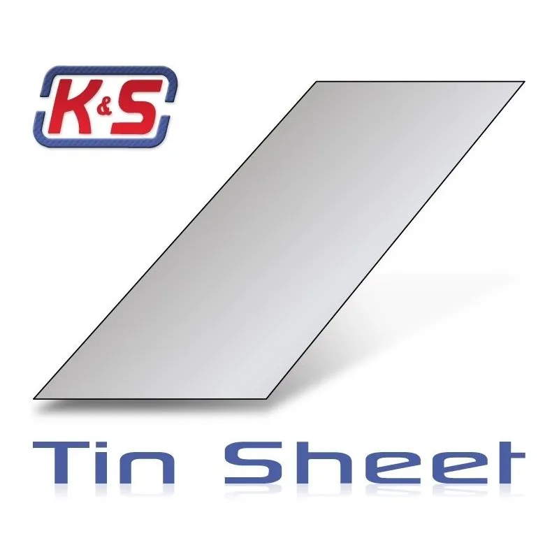 Tennplåt 250x100x0.2mm