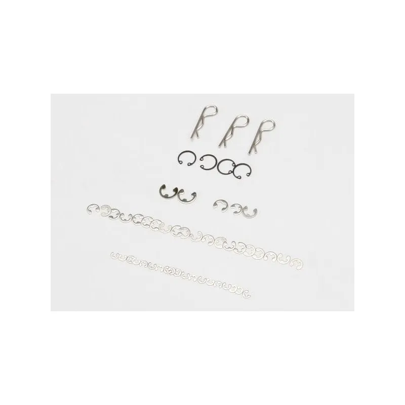 E-klips, C-ring och Karossklips Set
