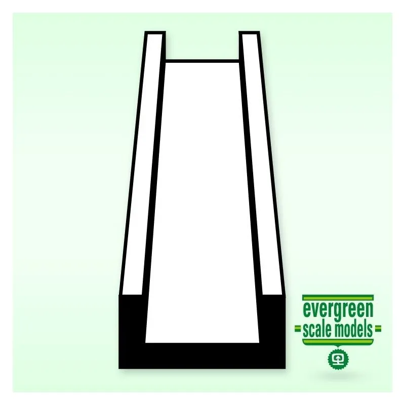 Kanalprofil 6.3x350 mm (3)