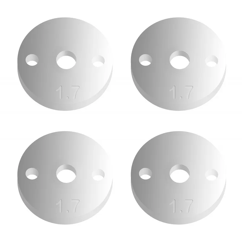 Kolv stötdämpare V2 12mm, 2x1,7 Flat