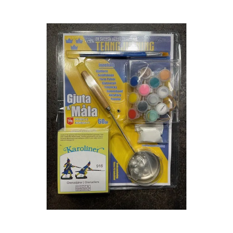 Startset Karoliner 916, inkl färg