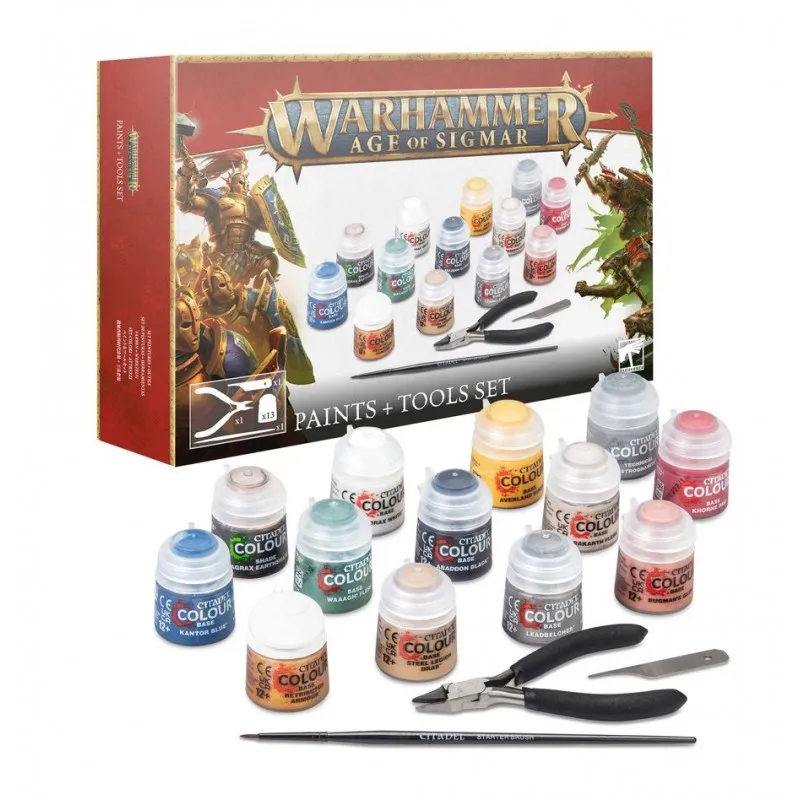AGE OF SIGMAR: PAINTS + TOOLS