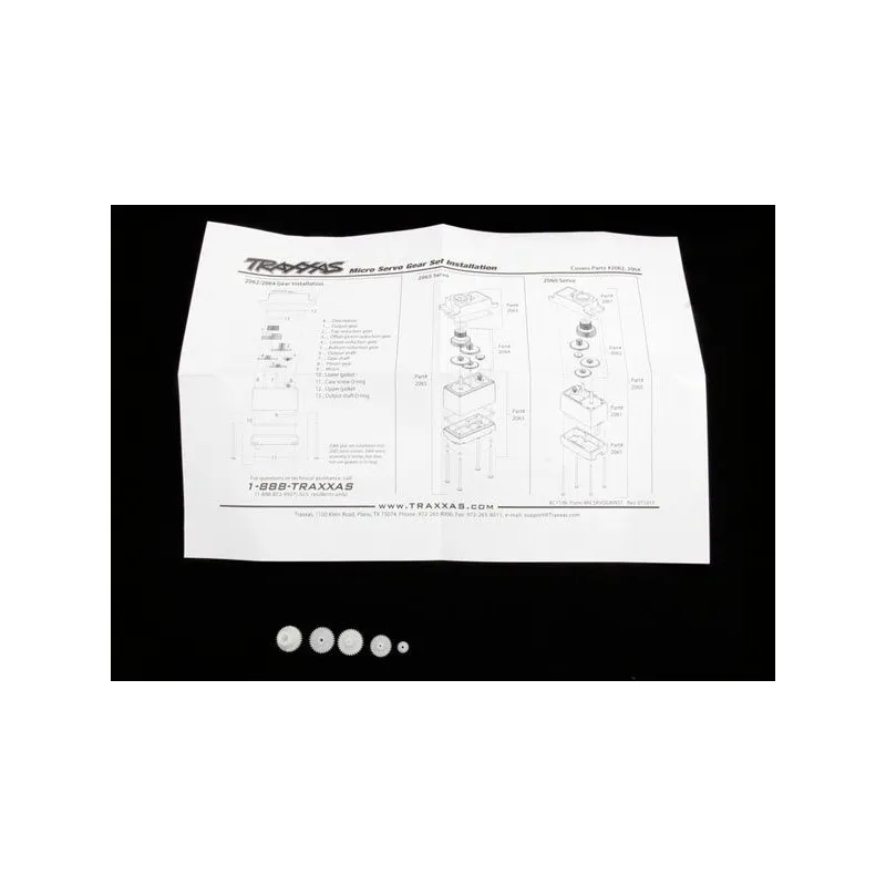 Drevsats till Servo 2065A