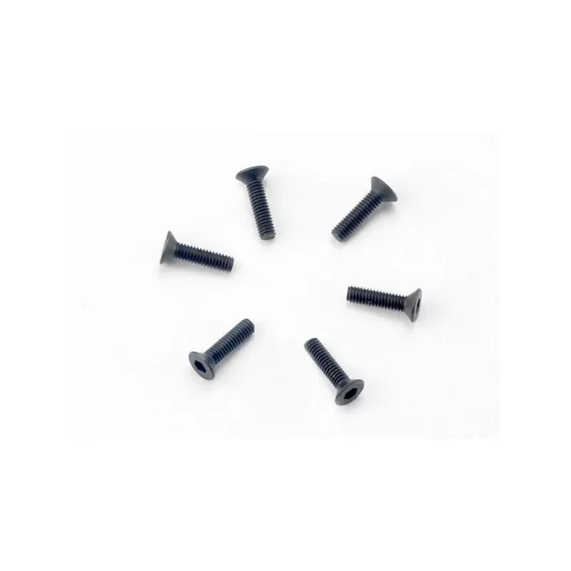 Skruv M2,5x10mm Försänkt Insex (6)