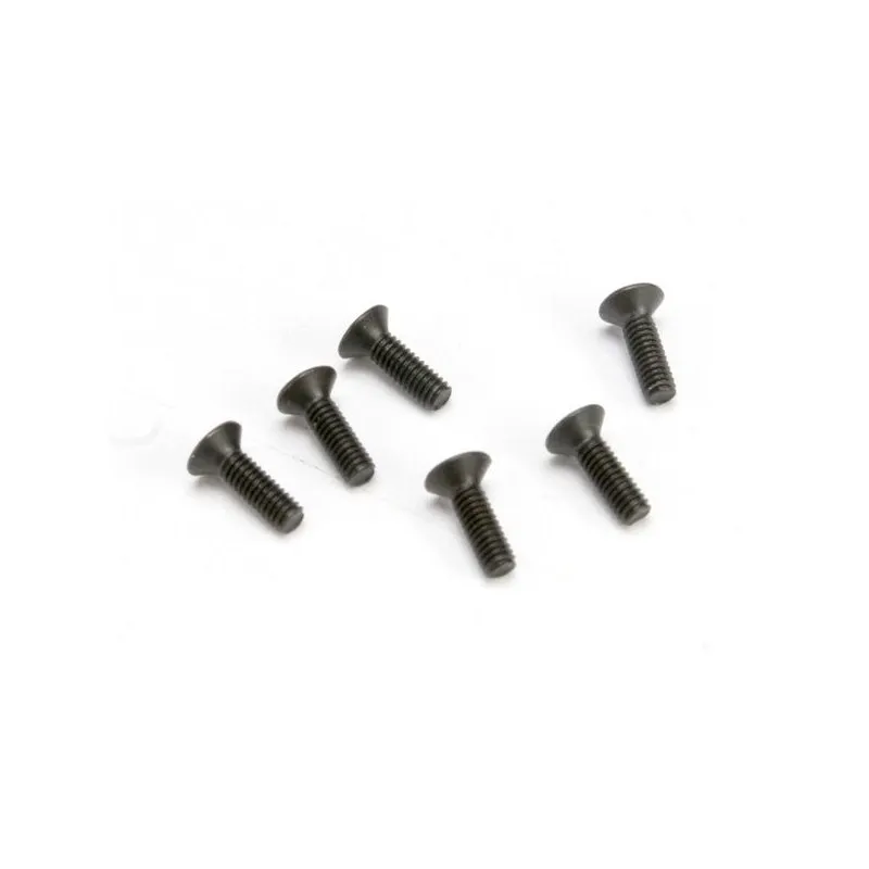 Skruv M2,5x8mm Försänkt Insex (6)