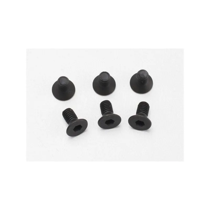 Skruv M3x6mm Försänkt Insex (6)
