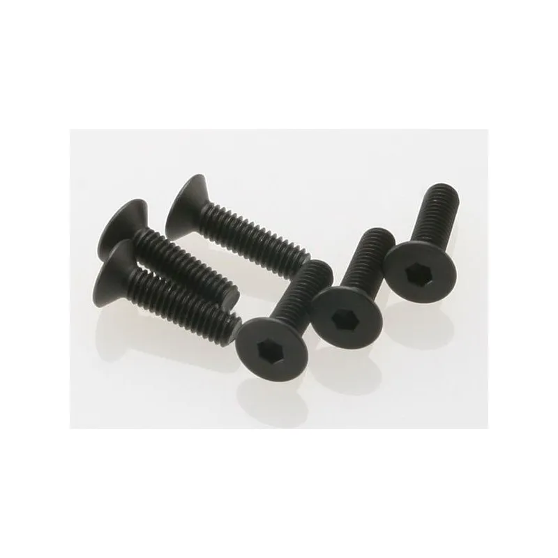 Skruv M4x15mm Försänkt Insex (6)