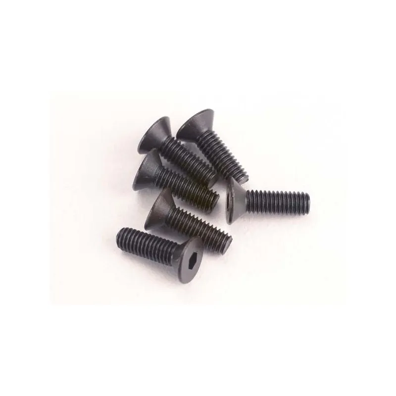 Skruv M3x10mm Försänkt Insex (6)