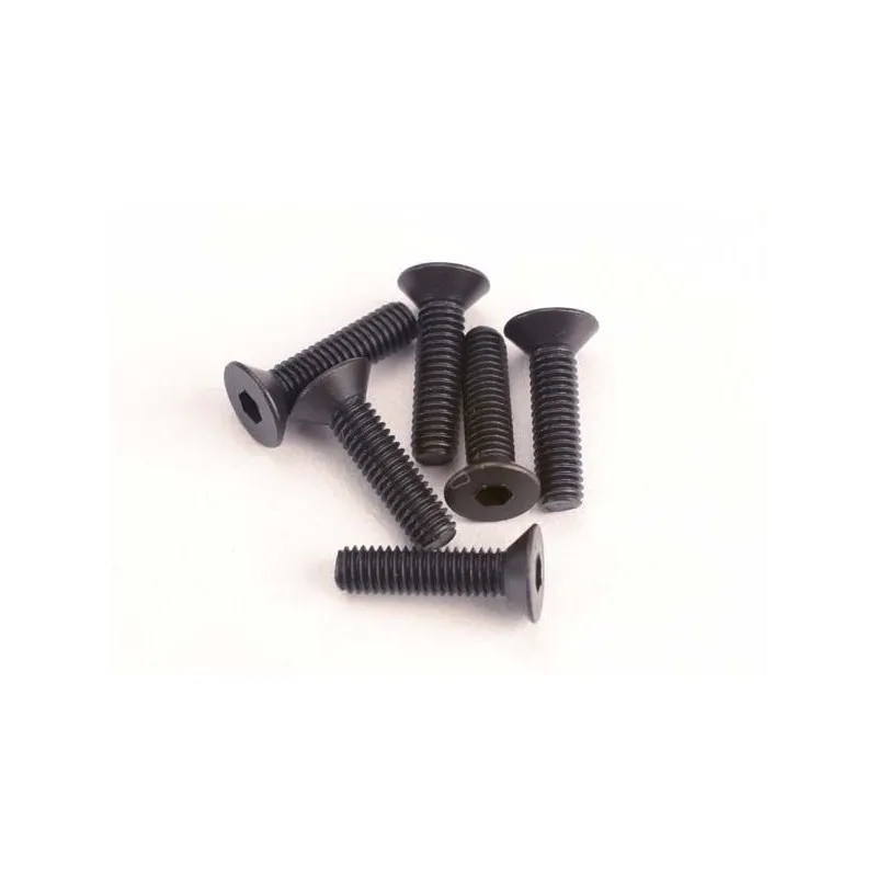 Skruv M3x12mm Försänkt Insex (6)