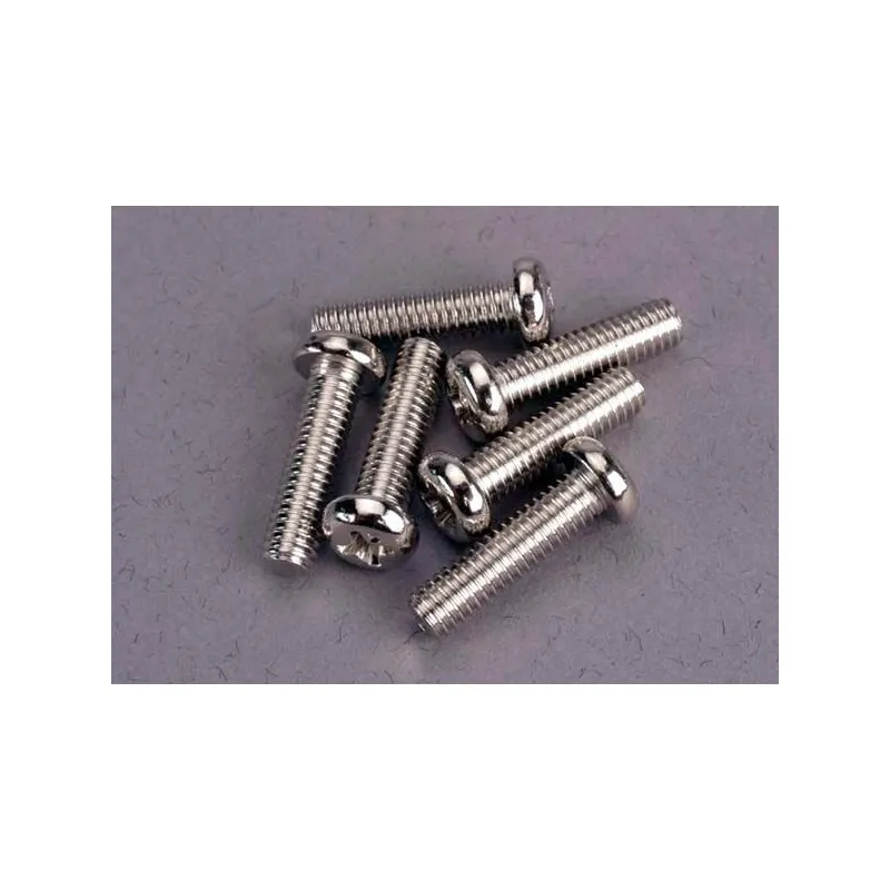 Skruv M4x15mm Rund (6)