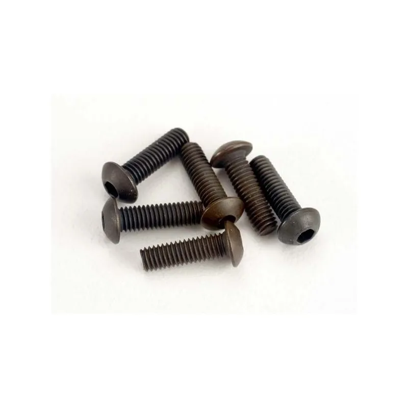 Skruv M3x10mm Kullrig Insex (6)