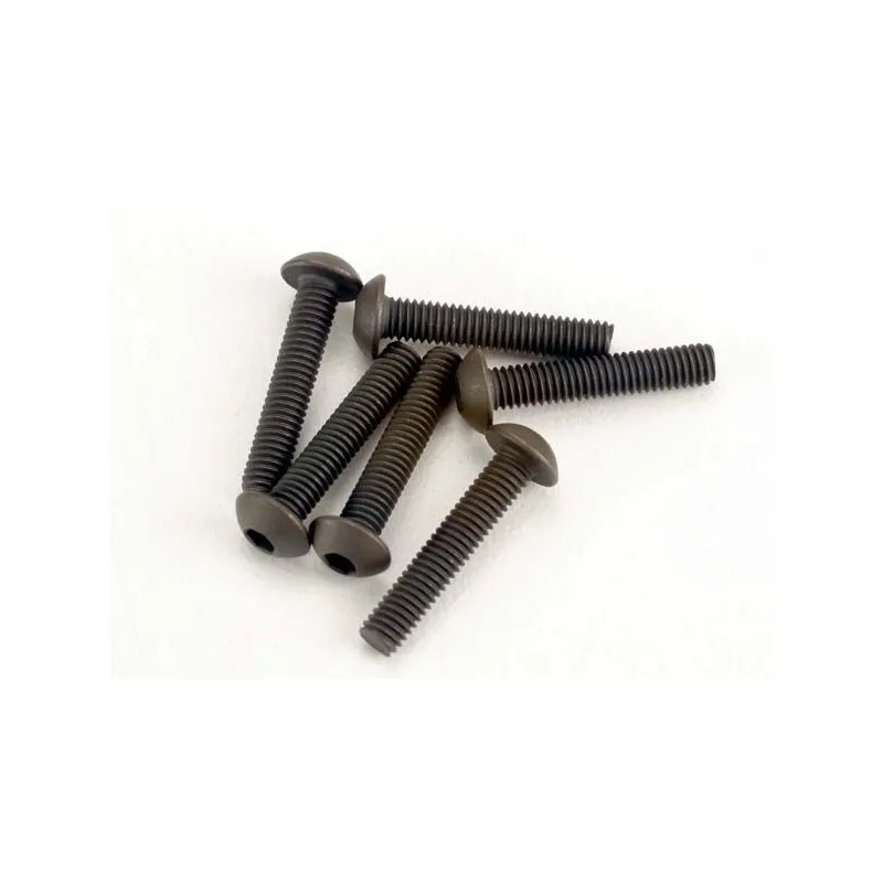 Skruv M3x15mm Kullrig Insex (6)