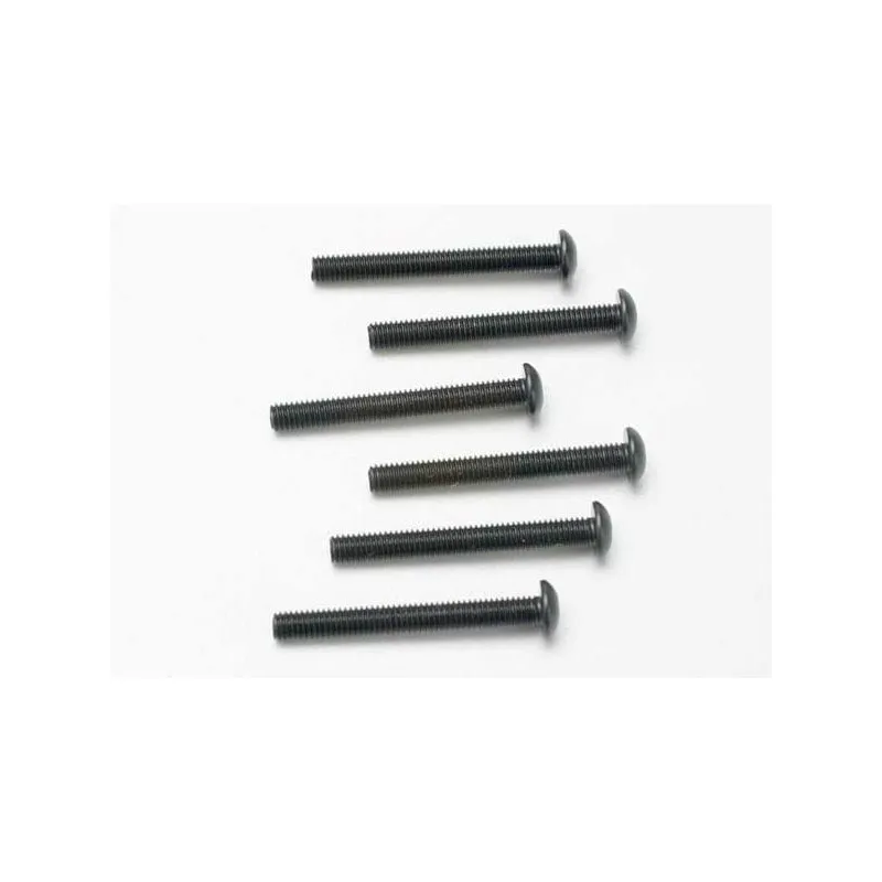 Skruv M3x25mm Kullrig Insex (6)