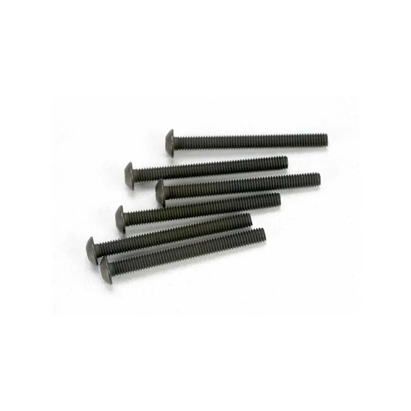 Skruv M3x30mm Kullrig Insex (6)