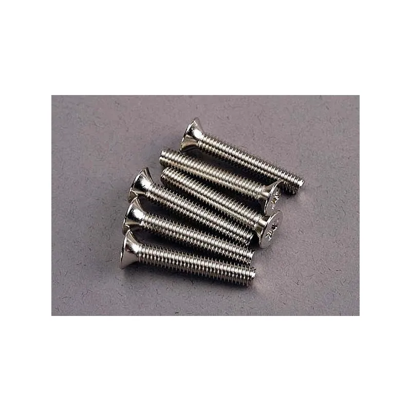 Skruv M4x25mm Försänkt (6)