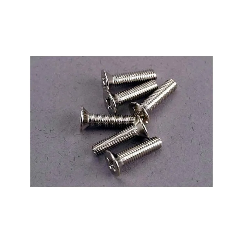 Skruv M3x12mm Försänkt (6)