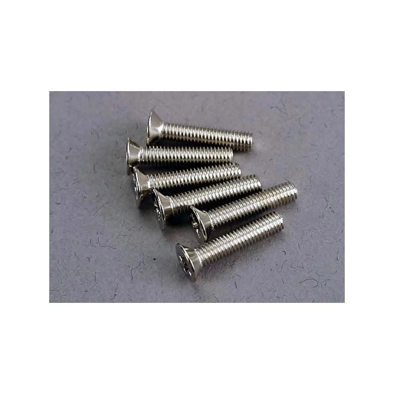 Skruv M3x15mm Försänkt (6)