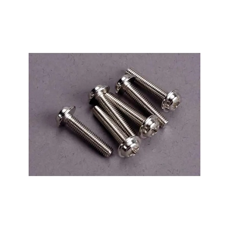 Skruv M3x15mm med Krage (6)