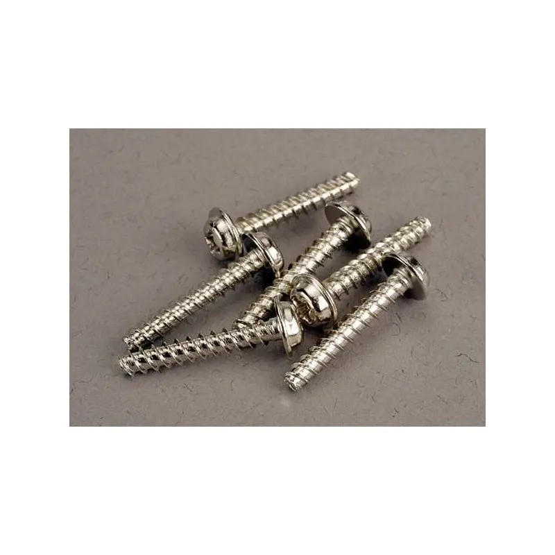 Skruv 3x18mm Självgängande med Krage (6)