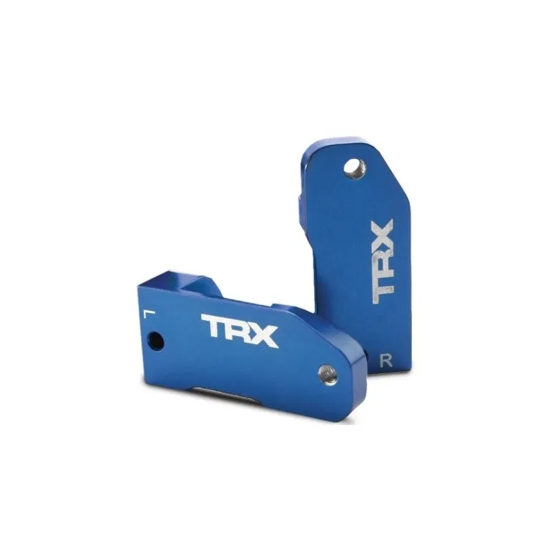 Styrspindelhållare Aluminium Blå (Par)