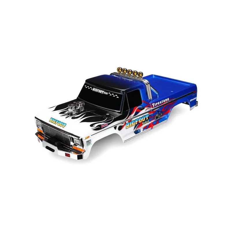 Kaross BigFoot Flames Målad