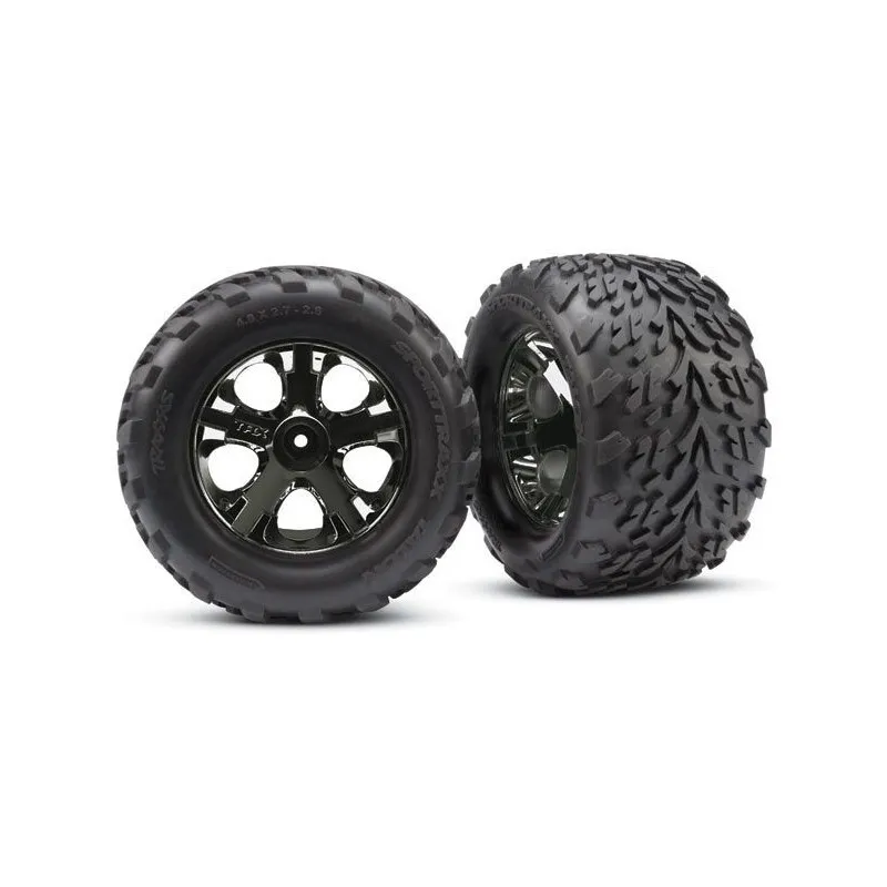 Däck & Fälg Talon/All-Star Svart Krom 2.8