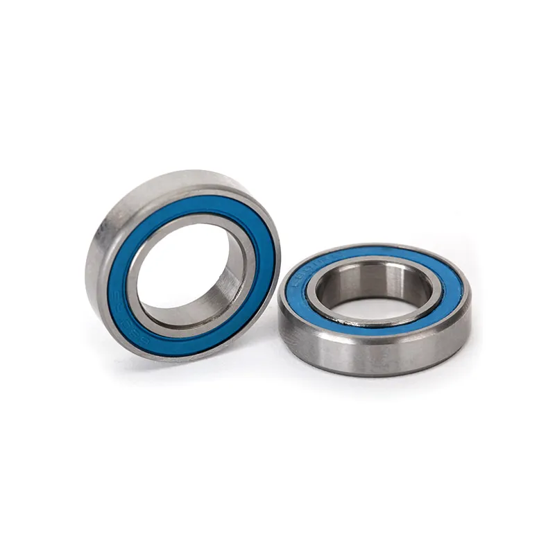 Kullager 12x21x5mm Gummitätat Blå (2)