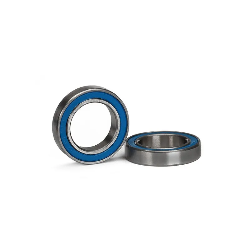 Kullager 15x24x5mm Gummitätat Blå (2)