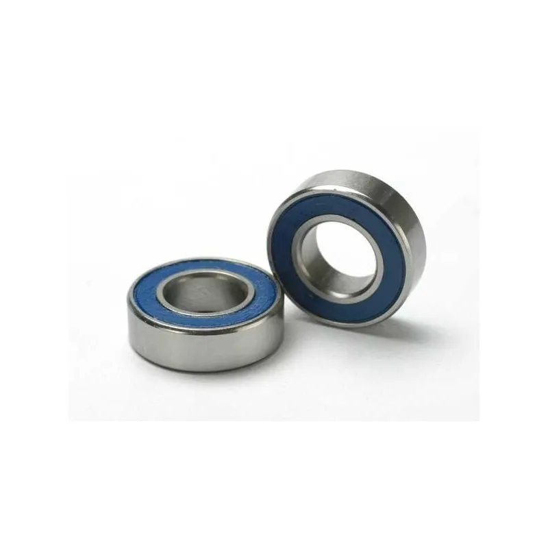 Kullager 8x16x5mm Gummitätat Blå (2)