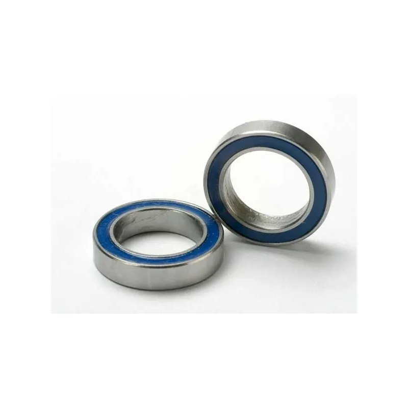 Kullager 12x18x4mm Gummitätat Blå (2)