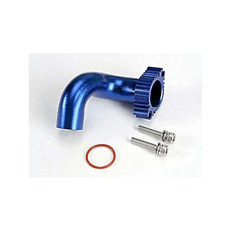 Avgaskrök Aluminium Blå TRX 2.5/3.3