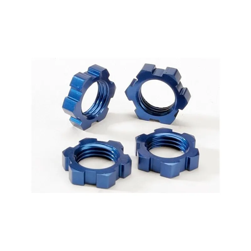 Hjulmutter 17mm Blå (4)