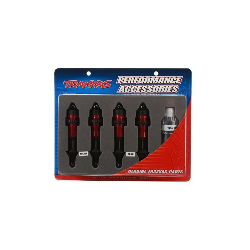 Stötdämpare GTR Komplett Aluminium Röd (4)