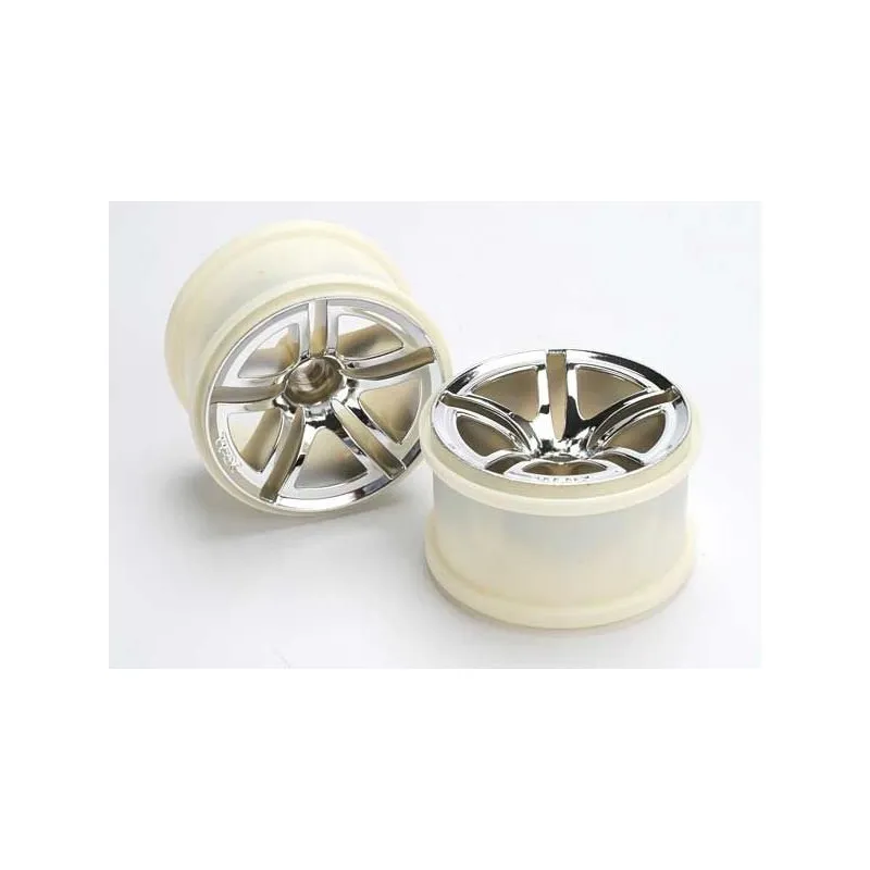 Fälg Twin-Spoke Krom 2.8