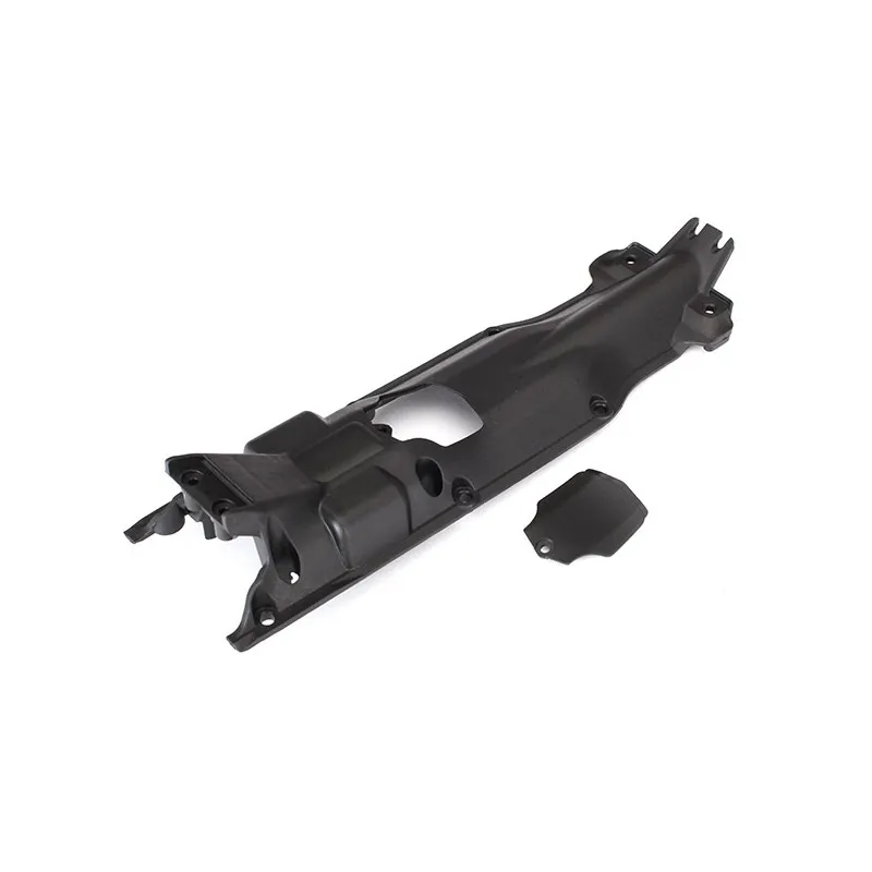 Hasplåt/Skydd Transmission Svart