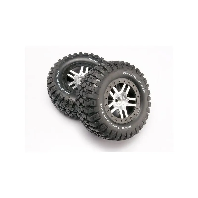 Däck & Fälg BFGoodrich/S-Spoke Matt Krom 2WD Fram (2)