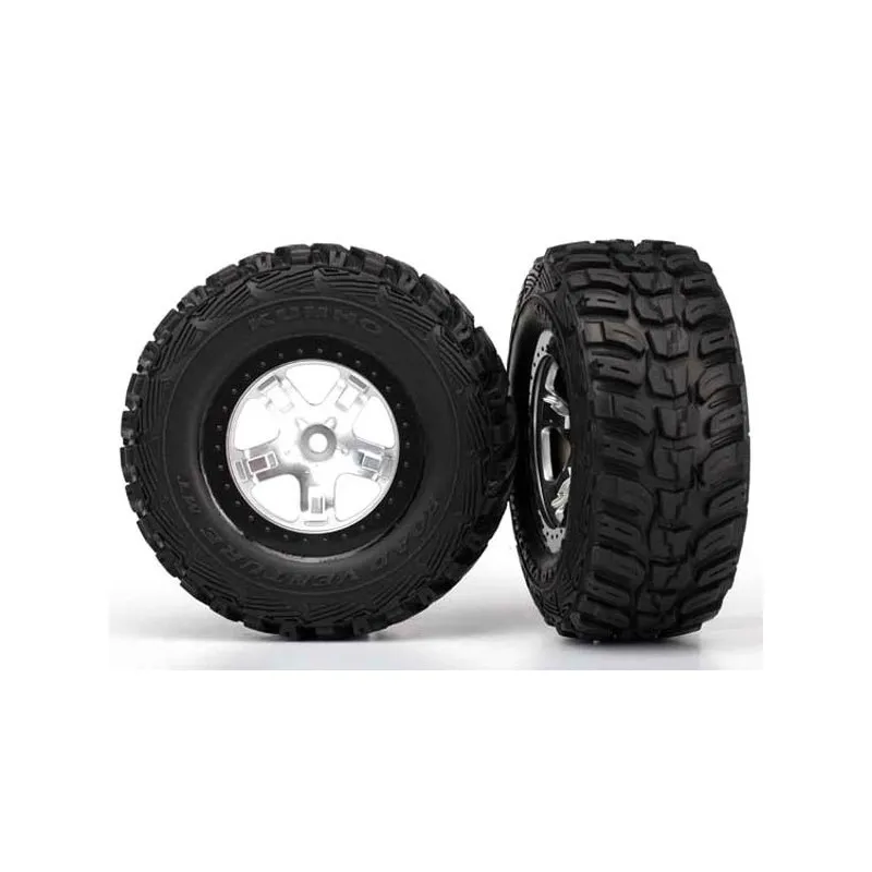 Däck & Fälg Kumho/SCT Matt Krom 4WD/2WD Bak (2)