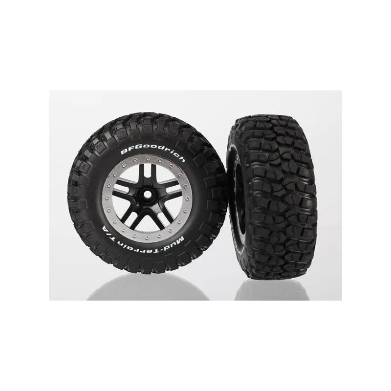 Däck & Fälg BFGoodrich/S-Spoke Svart-Matt Krom 2WD Fram (2)