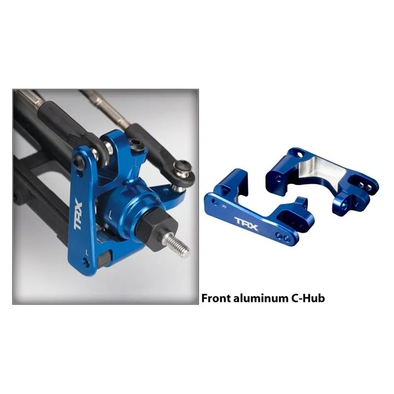 Casterblock Alu Blå V+H (2) - 2