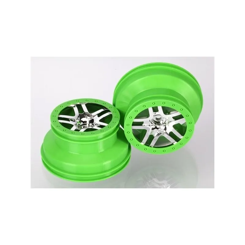 Fälg SCT Split-Spoke Krom-Grön 2.2/3.0