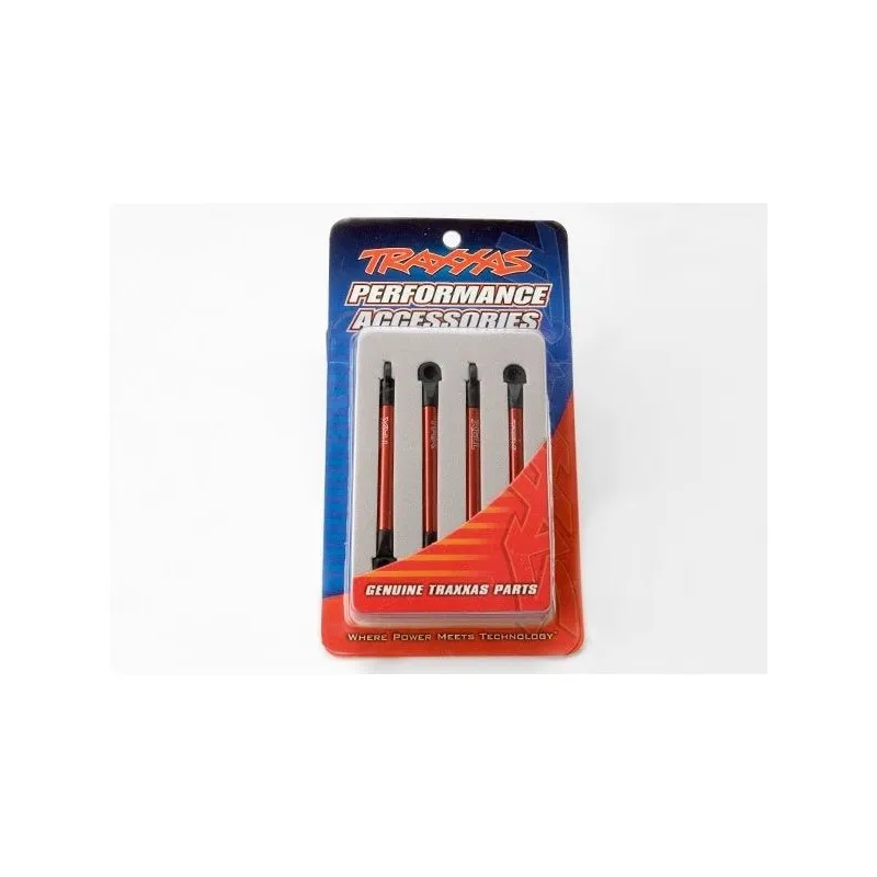 Fjädringslänkage alum röd 4st