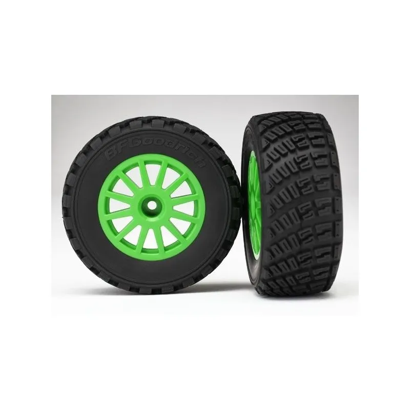 Däck & Fälg BFGoodrich/Grön Rally 1/10 TSM (2)