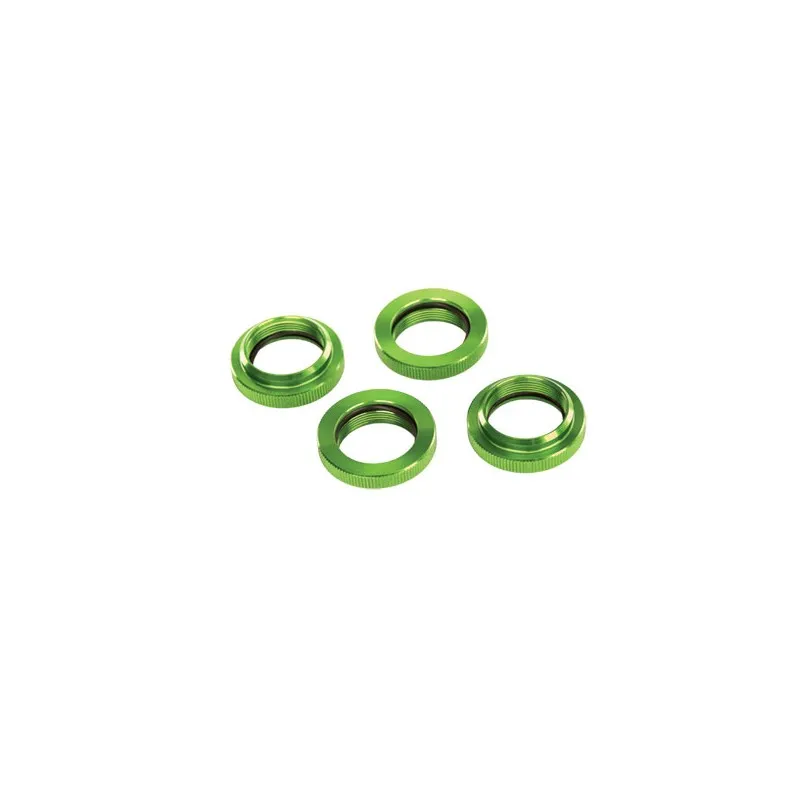 Fjäderspännare GTX-dämpare Alu Grön (4)