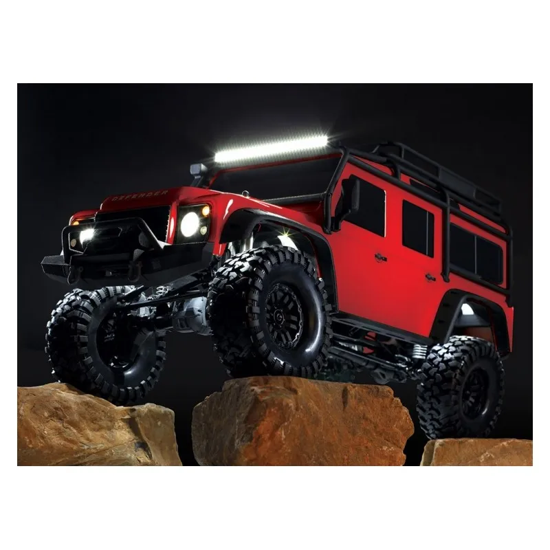 LED Ljus Takramp med strömförsörjning TRX-4 - 5