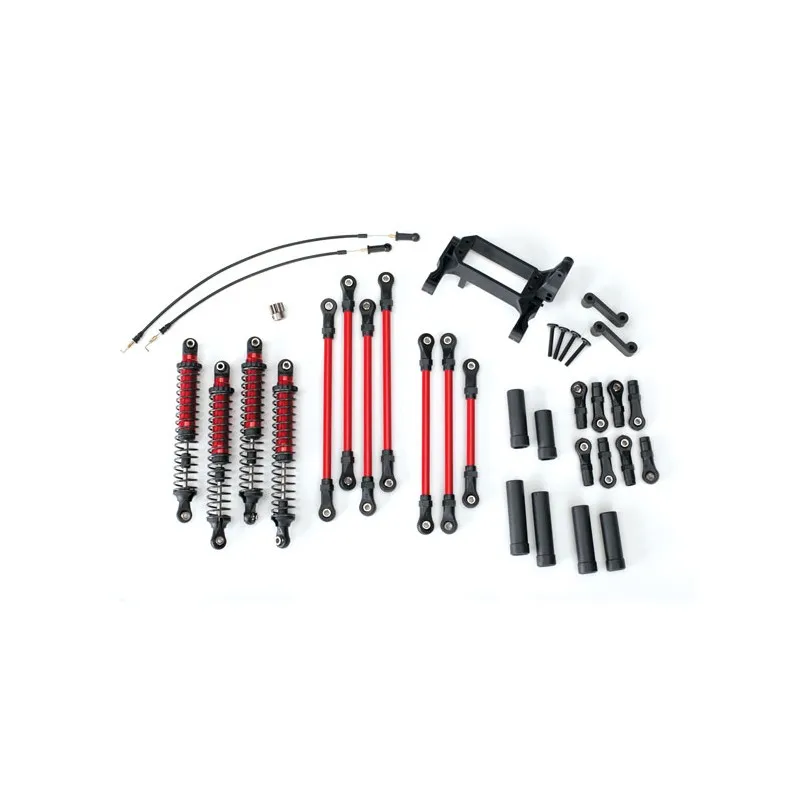 Höjningssats TRX-4 Röd Komplett